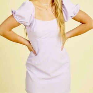 Altar’d State Gingham Baby Doll Dress